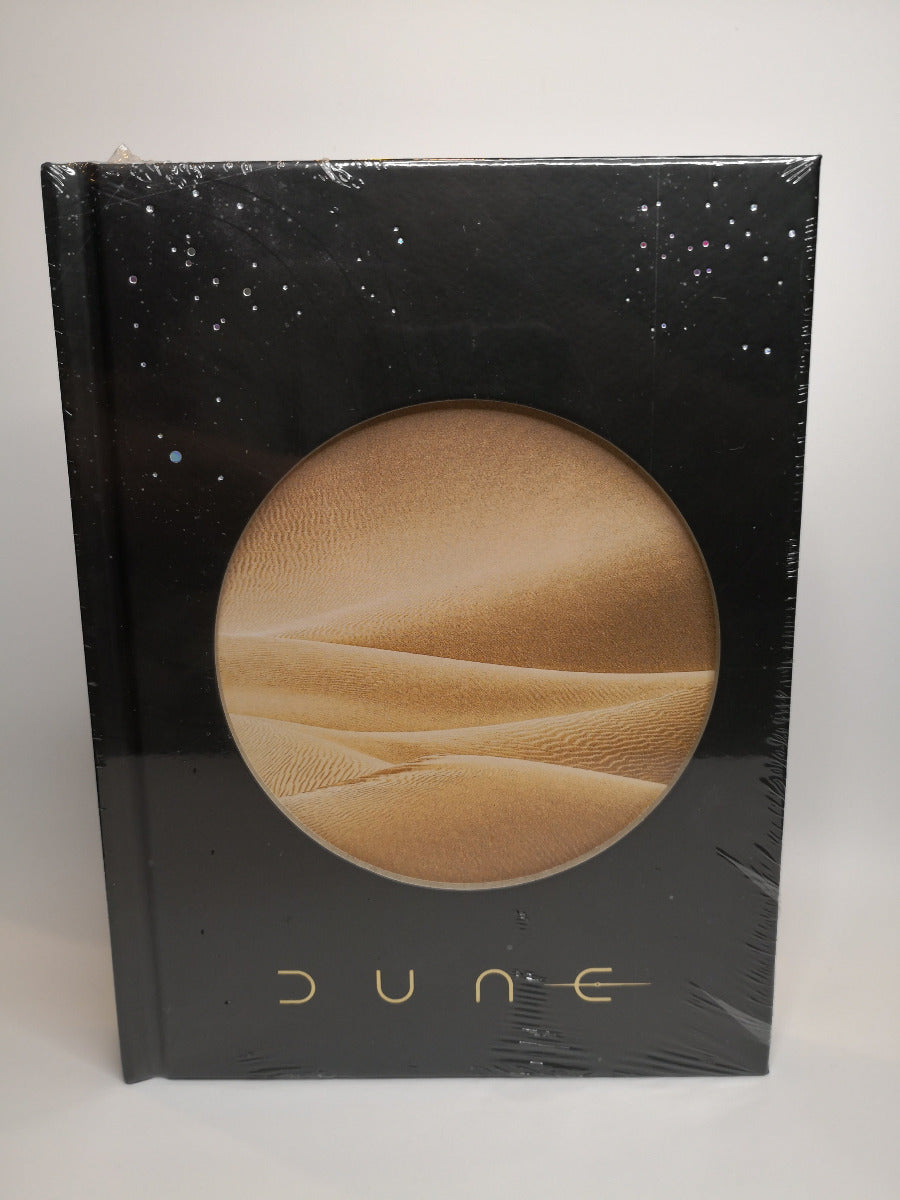 Dune Limited Edition Wax Sealing Metal Stamp Kit + Metal Charm Bookmarks + Notebook + The Great Sandworm & Paul Atreides Hard Enamel Pins