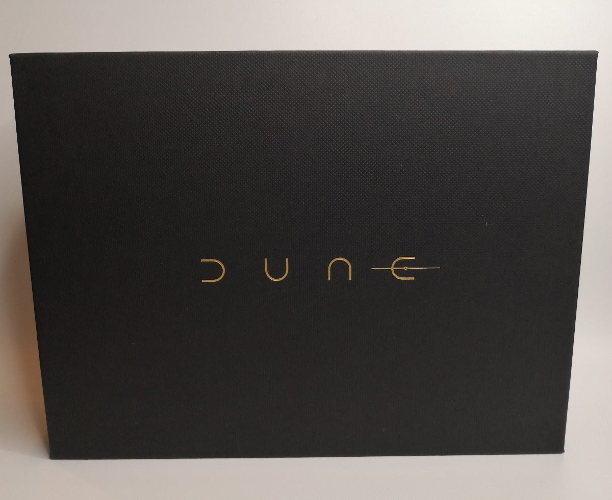 Dune Limited Edition Wax Sealing Metal Stamp Kit + Metal Charm Bookmarks + Notebook + The Great Sandworm & Paul Atreides Hard Enamel Pins