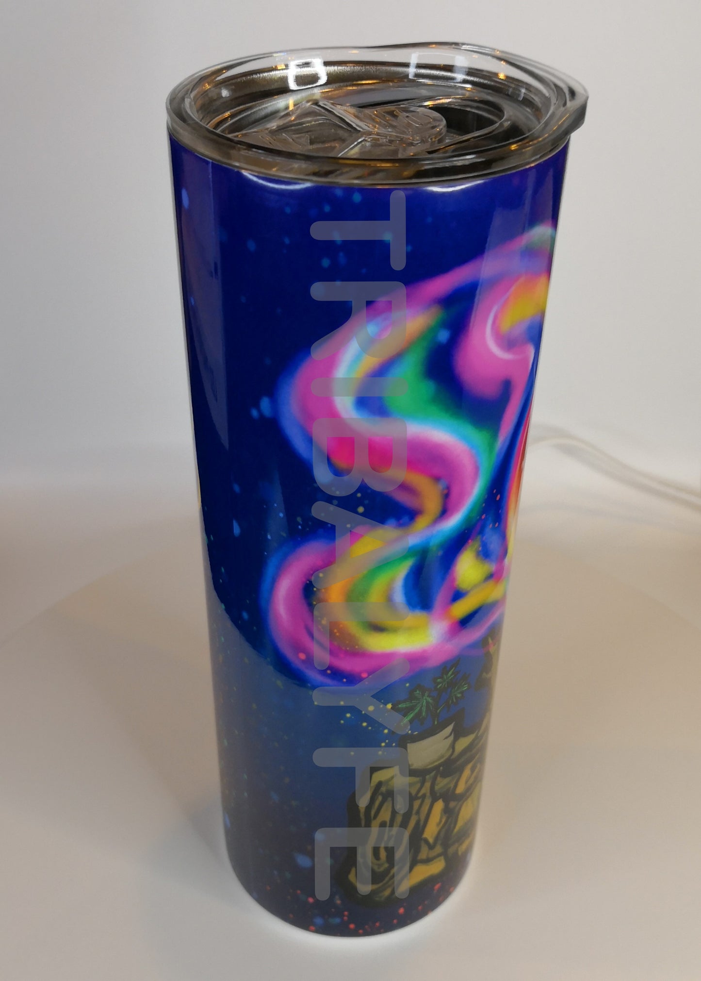 Trippy Collection: Ganja Caterpillar - Stainless Steel Skinny Tumblers