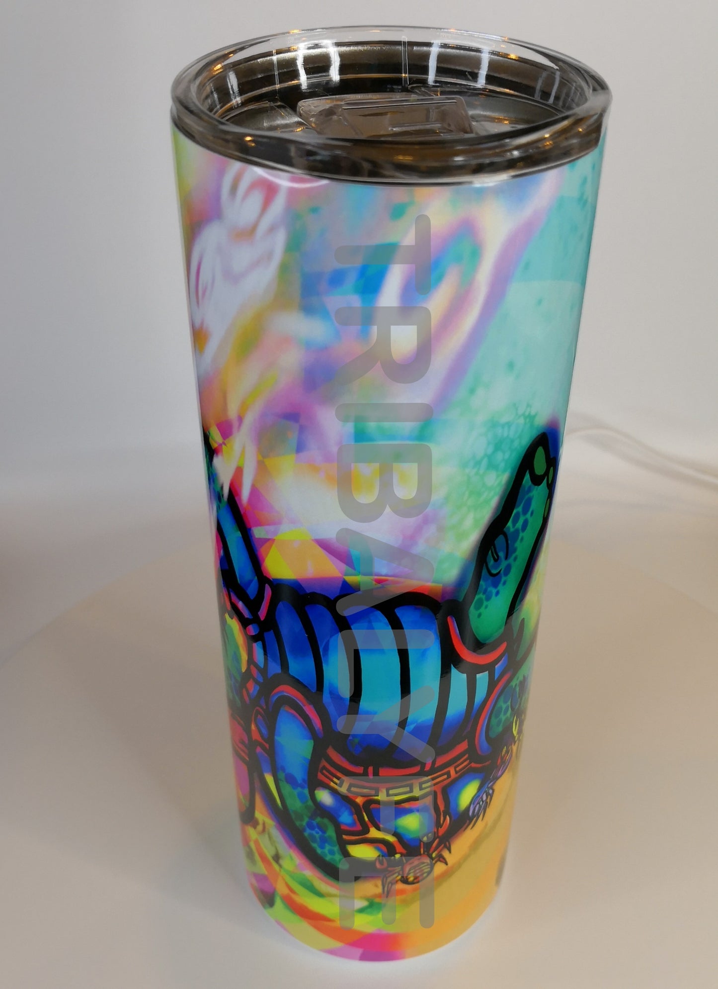 Trippy Collection: Ganja Turtle - Stainless Steel Skinny Tumblers