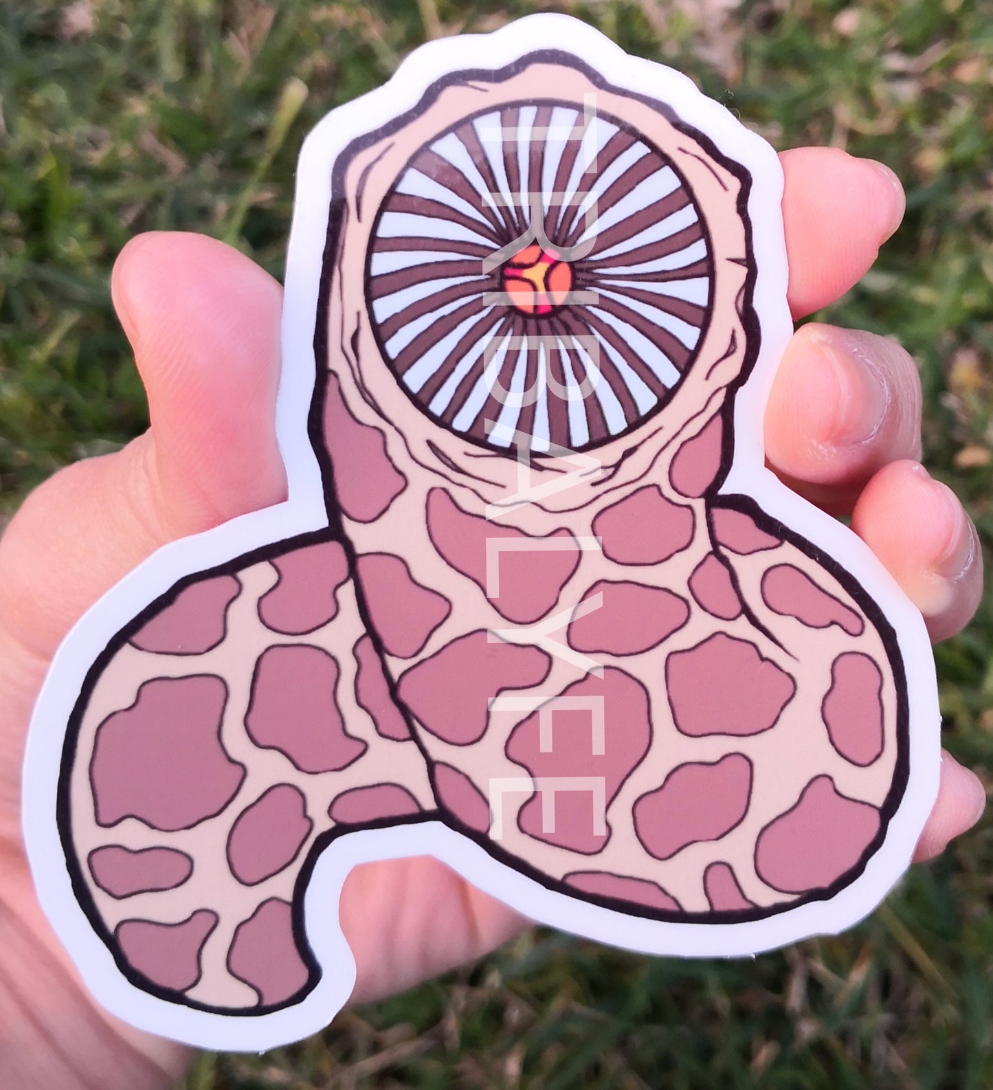 Great Sandworm Shai-Hulud Vinyl Sticker - Dune Chibi / Anime Art