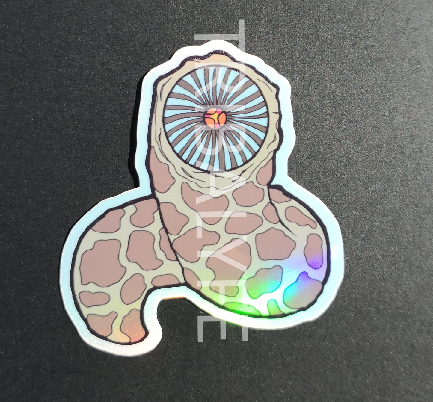 Great Sandworm Shai-Hulud Vinyl Sticker - Dune Chibi / Anime Art