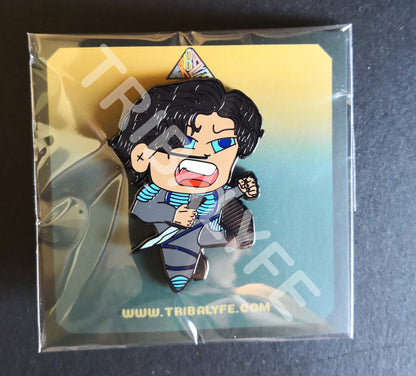 Paul "Muad'Dib" Atreides Custom Enamel Pin - Dune - Chibi / Anime Art