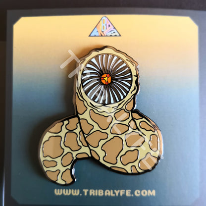 Dune Complete Sand Hourglass Golden Sandworm Set & Sandworm + Paul Atreides Pins