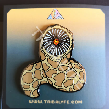 Paul Atreides + Sandworm Shai-Hulud Custom Enamel Pins - Dune - Chibi / Anime Art