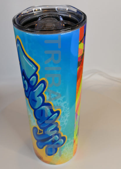 Trippy Collection: Ganja Turtle - Stainless Steel Skinny Tumblers
